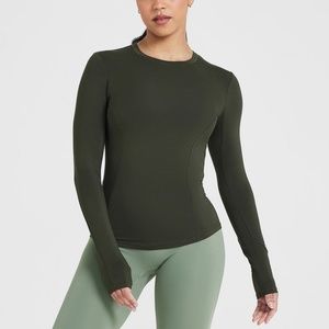 Oner Active Mellow soft long sleeve regular length Khaki Small